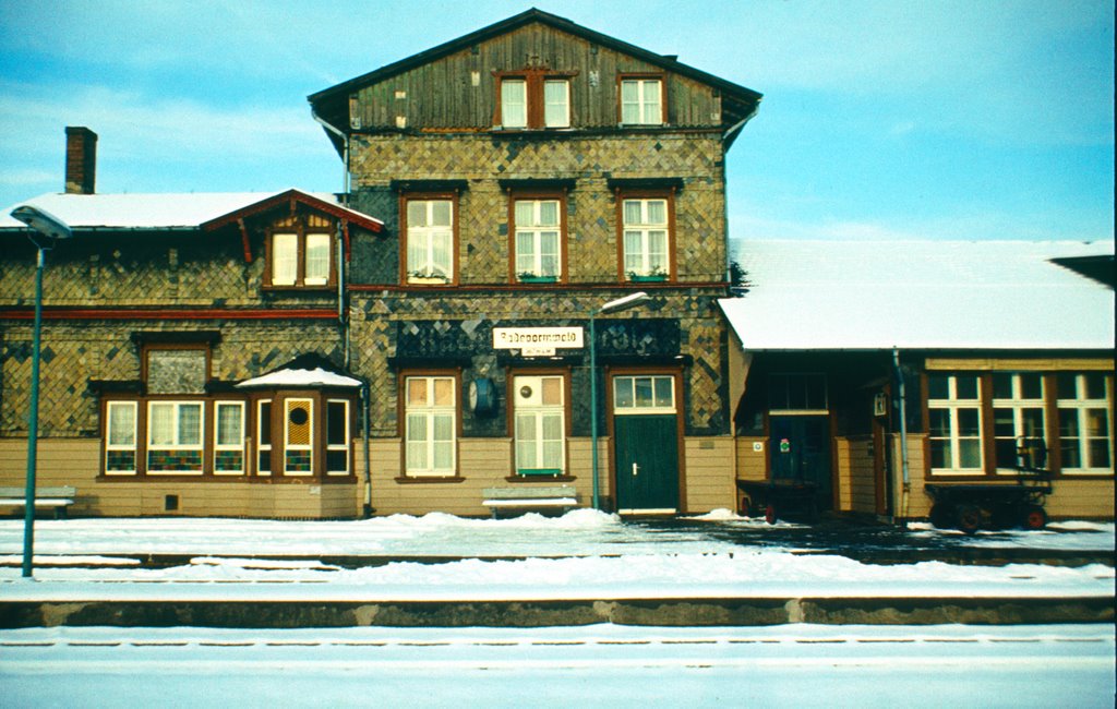 Bahnhof Radevormwald 1976 by Knut Reinhardt