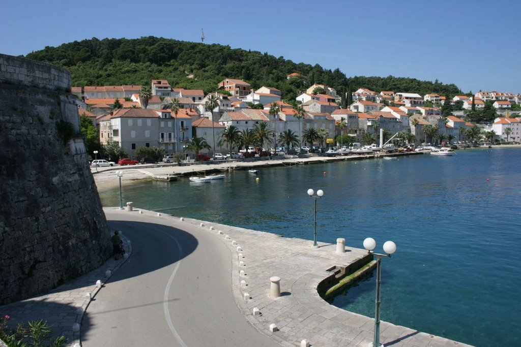 The port from water gate of teh old tow by MBagyinszky