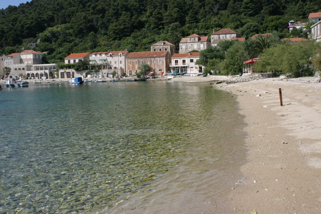 Beach of Trstenik by MBagyinszky