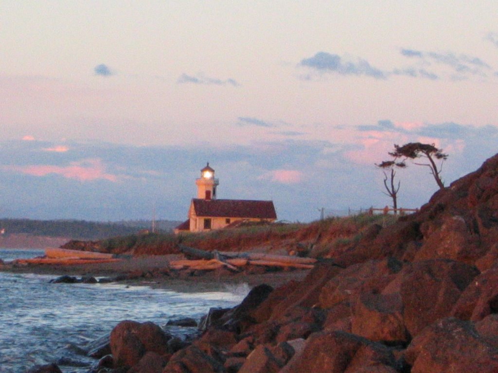 Light House at Fort Worden by SteveTesta