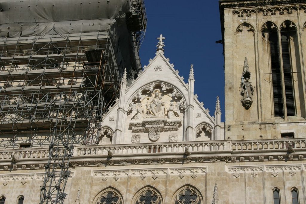 Front of the Cathedral by MBagyinszky