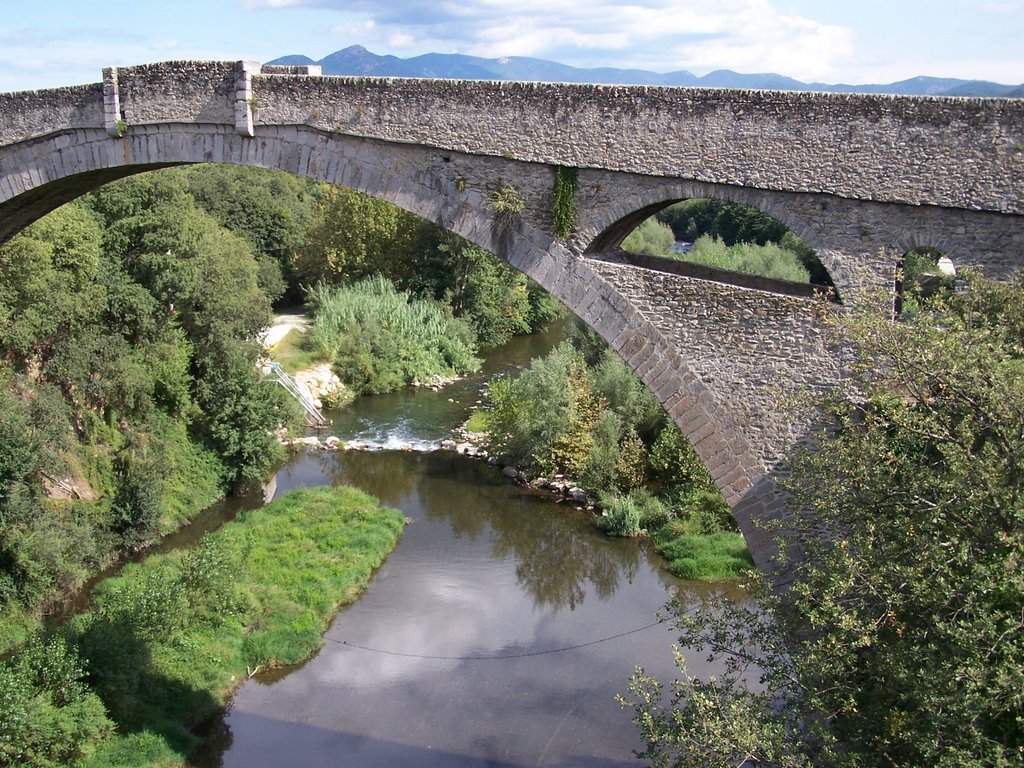 Pont du diable à Céret by Altitude B