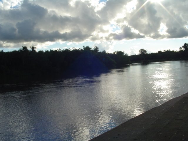 Rio Iguaçu - São Mateus do Sul - PR by Claudio S. A.