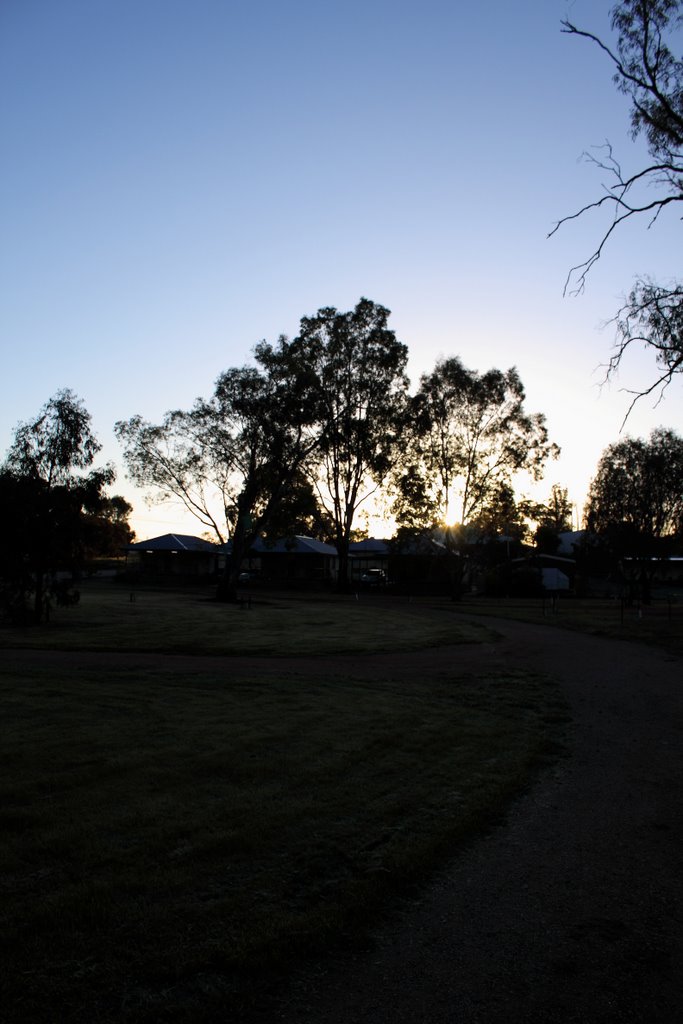 River Retreat Dawn at Tooleybuc by Whroo70