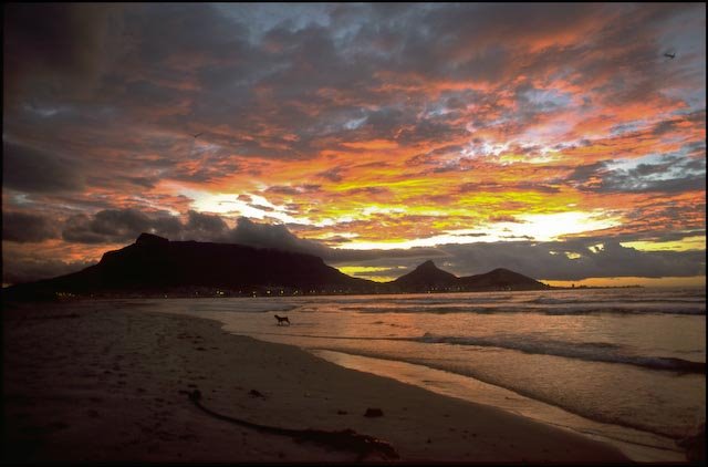 Cape Town from Sunset Beach by Olivier Pulinckx