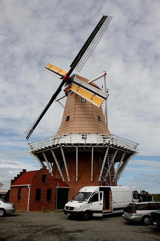 Fully functional windmill by Fritz Schöne