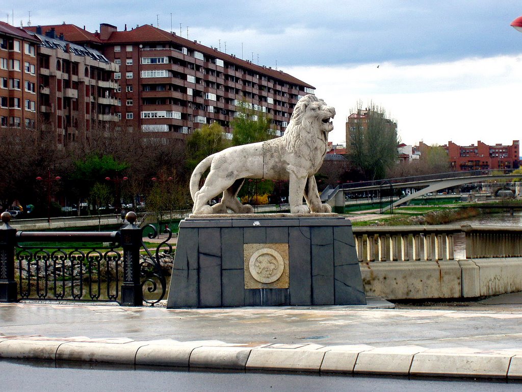 Puente de los Leones, León, Castilla y León, España by Antonio Alba