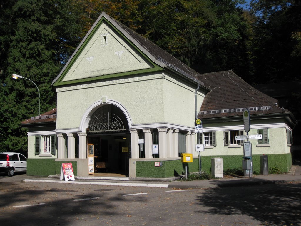 Talstation der Merkur-Bergbahn / Valley station of the Merkur-mountain road by Ralf Steib