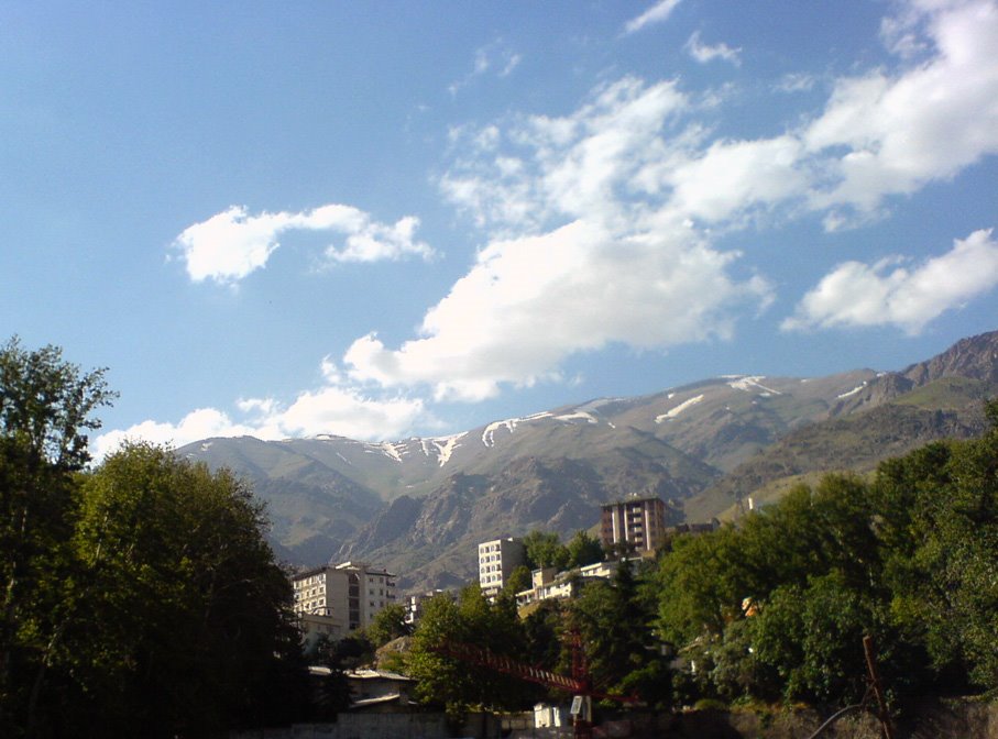 DarBand Ave. ,Tehran by Behrooz Rezvani