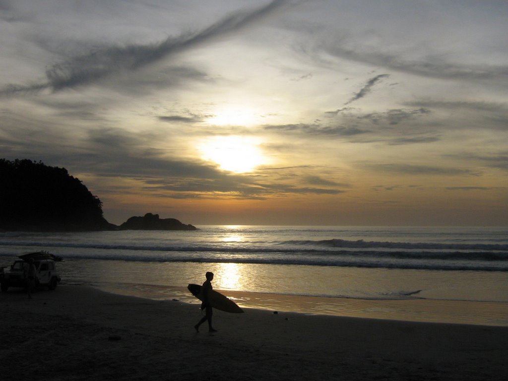 Nascer do sol, Praia Grande - Sunrise Praia Grande by leonardomarsal