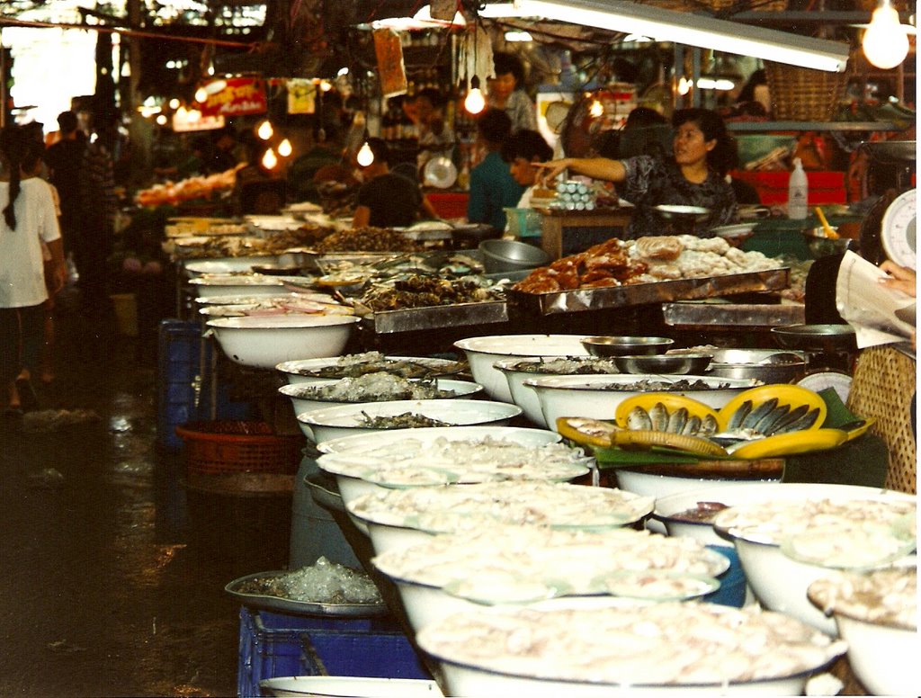 Seafood market,Pattaya, Thailand by çetin çakır