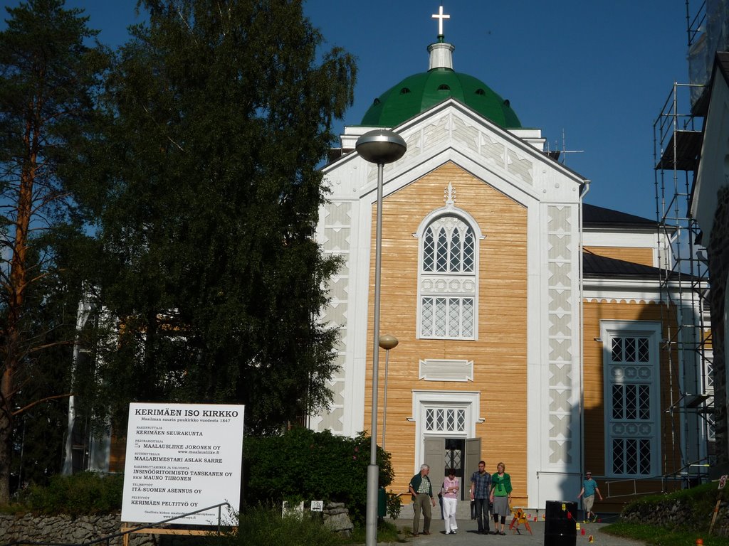 Kerimäki Church by terminal orbit