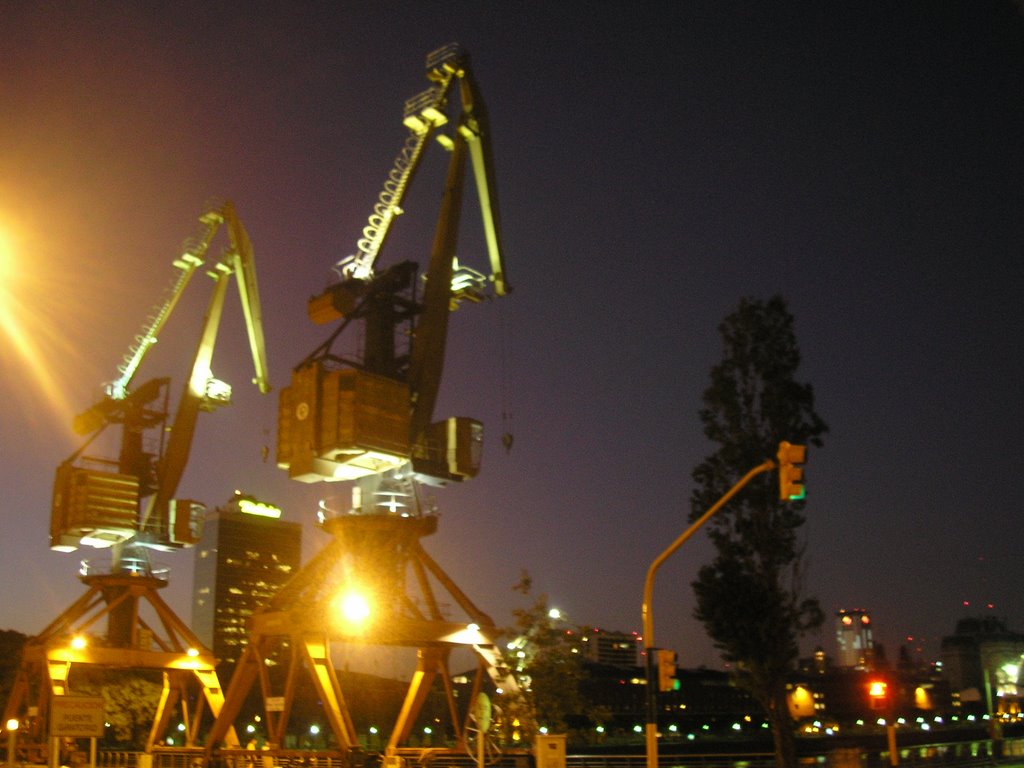 Puerto Madero de noche by abdoyapur