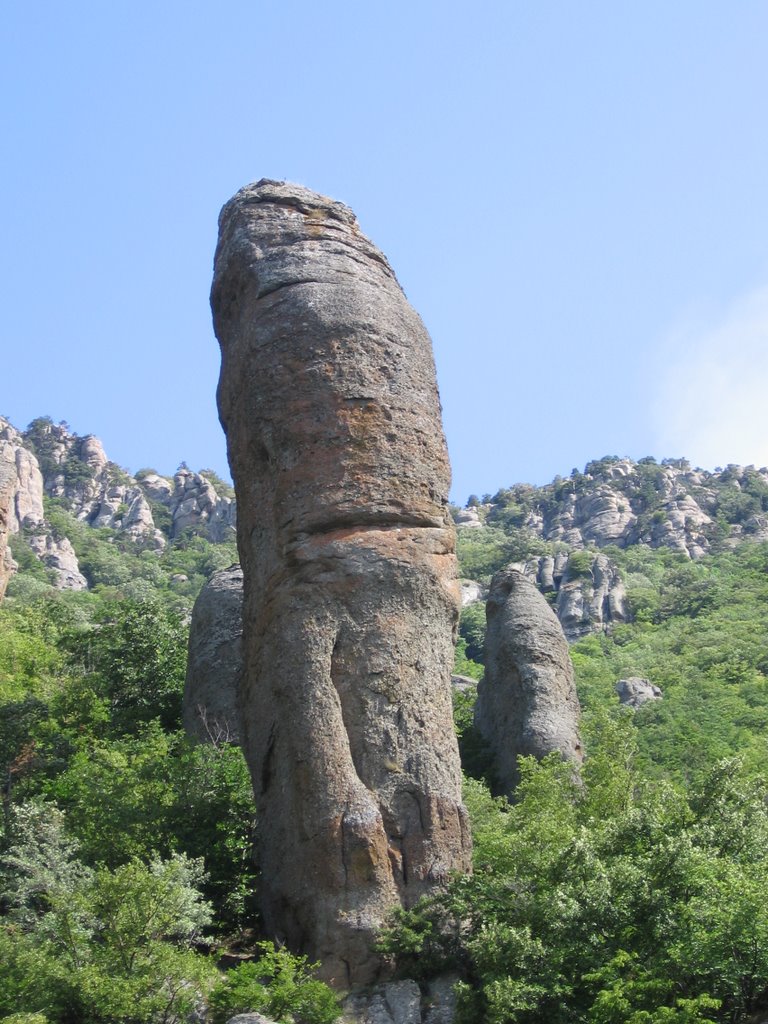 High Rock Near Demerdzhi by Midgard