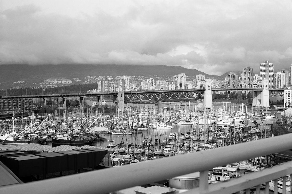 Granville island harbour by Korvan Gerrard Morki…