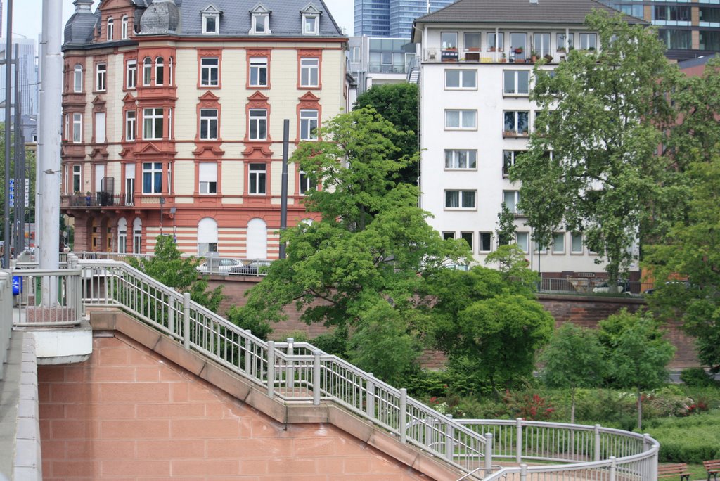 View from Friedensbrucke by augustinasplikis