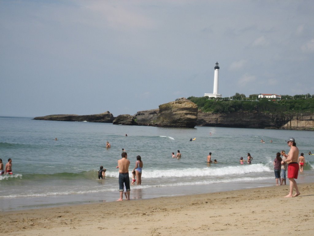 Lighthouse at Biarritz by hutch96