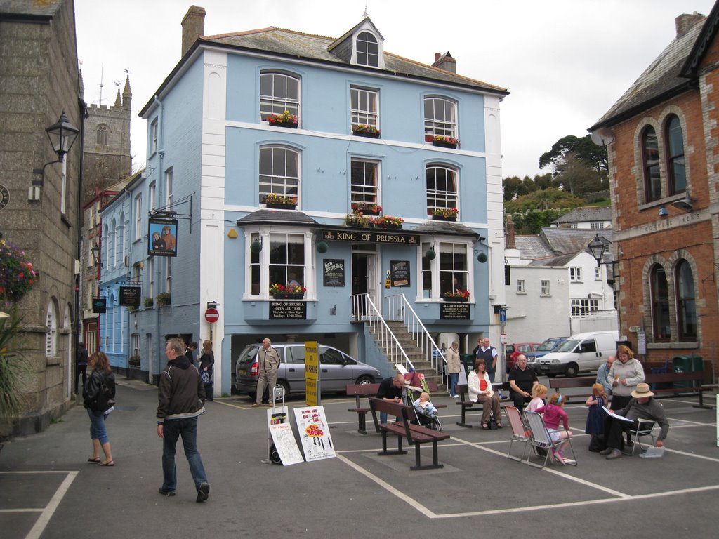 The "King of Prussia", Fowey by Chris Fryatt