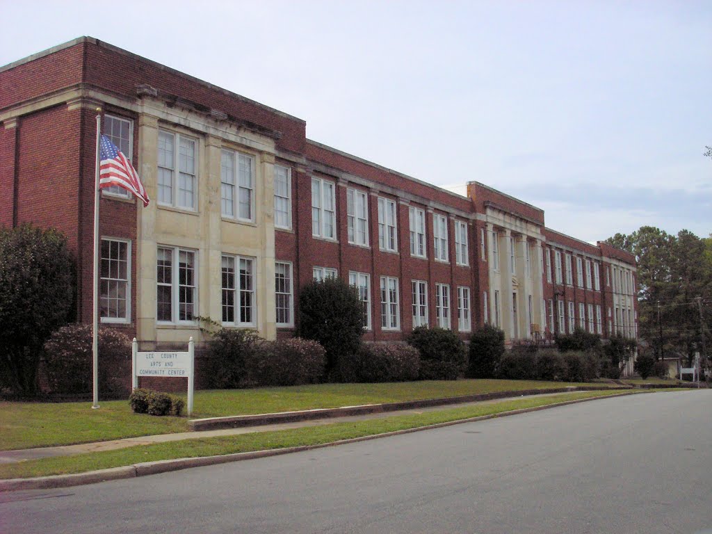 Sanford High School (circa 1924)---st by SteveTysinger