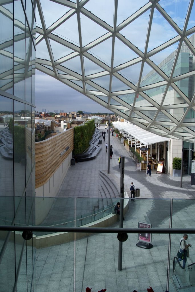 London - Westfield Shopping Centre - View West by txllxt