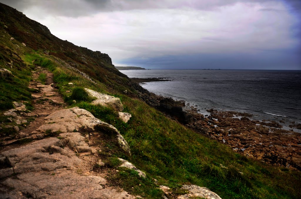 Path leading over Hermon's Hill by Bob McCraight