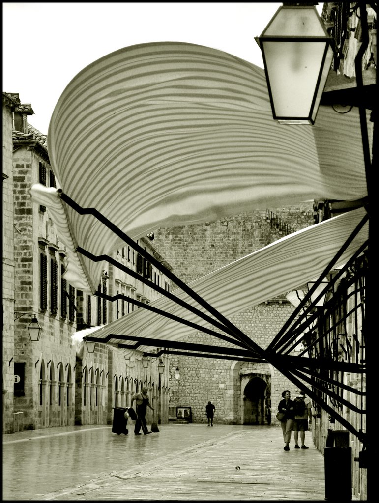 El Café de la Placa - Stradun. Dubrovnik by Cigoto