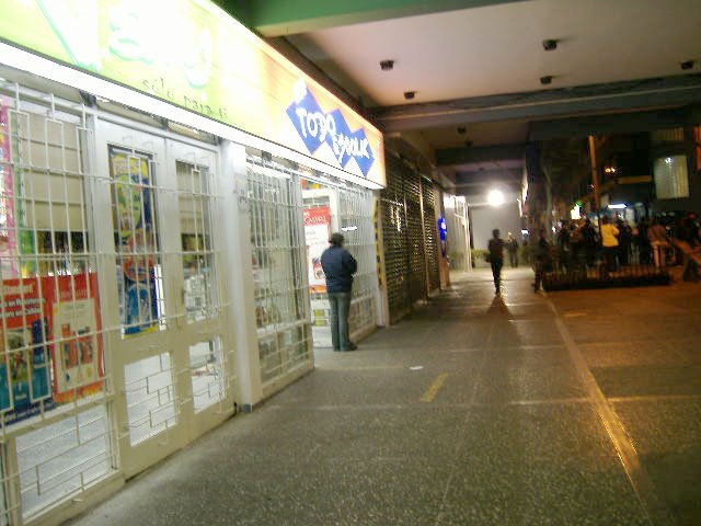 Commercial Center, 1st. floor (at night), Residencial San Felipe, Jesús María by irenelilay