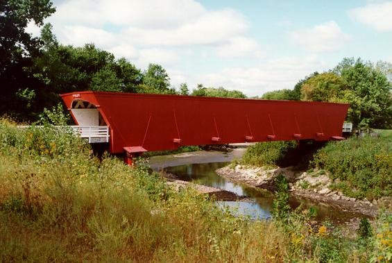 Holliwell Bridge - Madison County, Iowa by Dominick Kosciuk