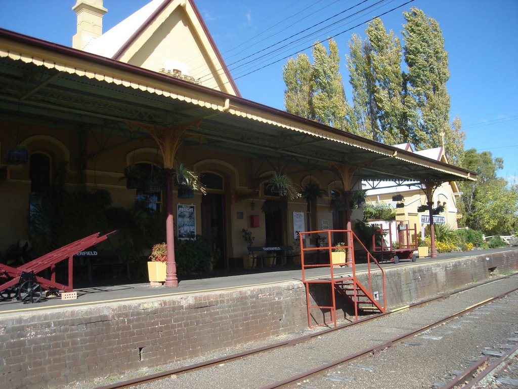 Station Platform Looking South. Tenterfield Rail Museum by Lobster1