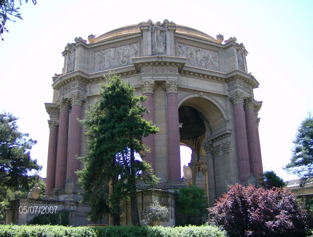 Palace of Fine Arts by April Love