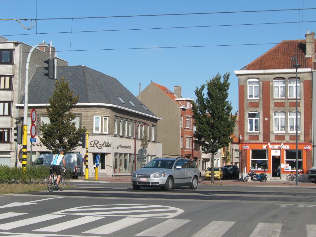 View to N34 and Eduard Hammanstraat from Ankerstraat by 12gseahorse