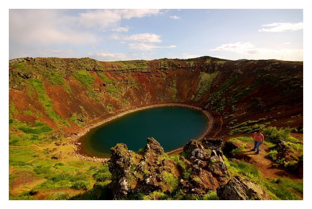 Kerid Crater by meteocoll