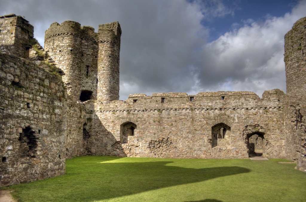 Kidwelly Castle interior by fillup