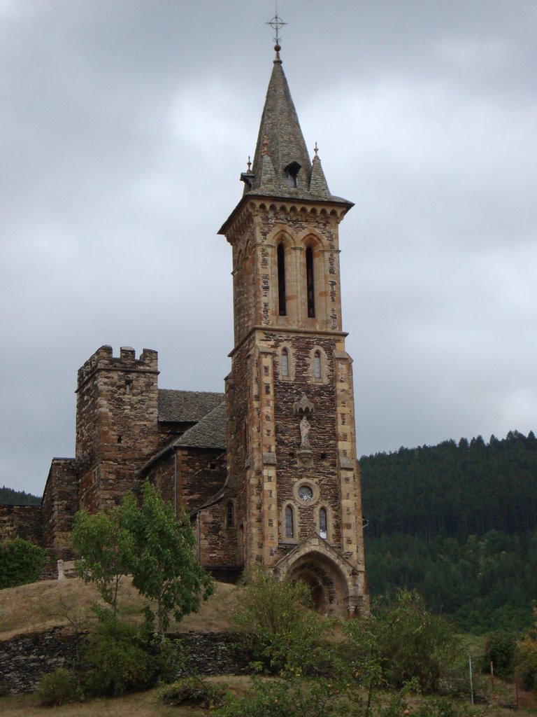 Eglise de Bédoués by Dominique Laffitte