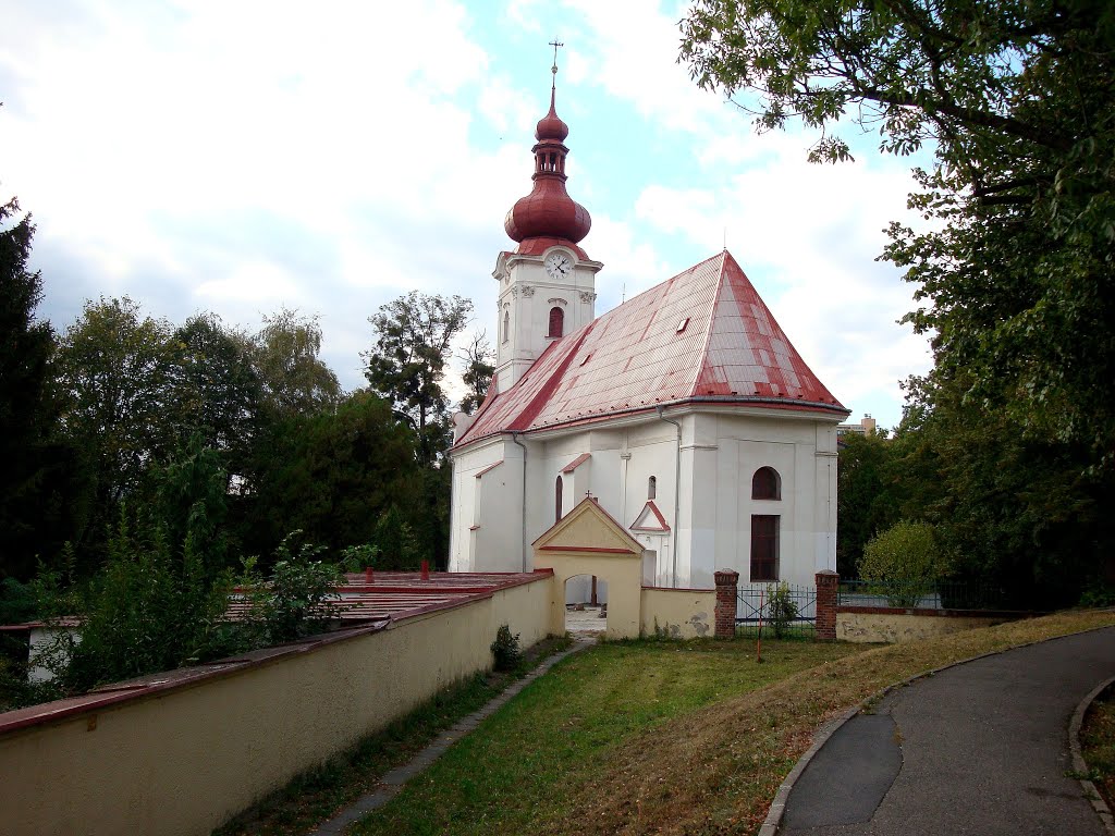 Kostel sv. Mikuláše, nábřeží Svazu Protifašistických bojovníků, Ostrava-Poruba by petpave