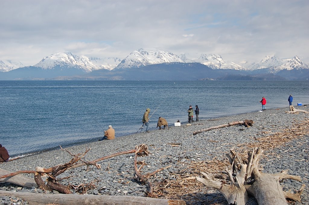 Homer Spit - Homer, Alaska by George Curtis