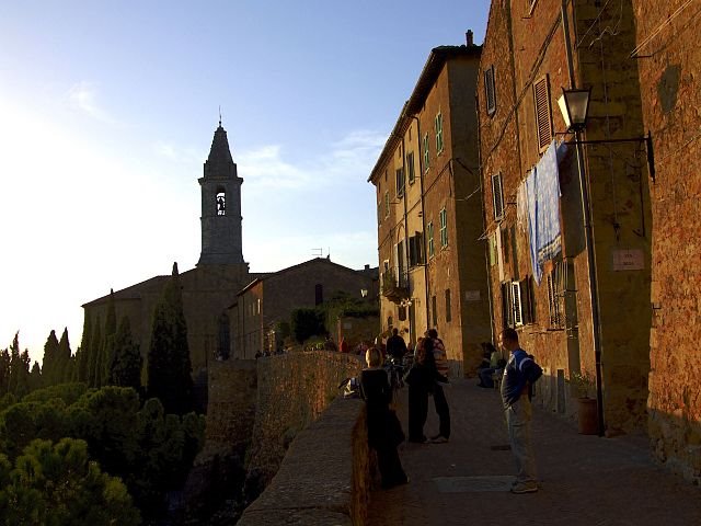 Pienza evening by Vid Pogačnik