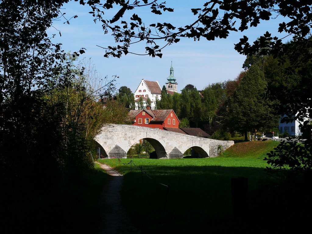 Bischofszell mit alten Thurbrücke by resado