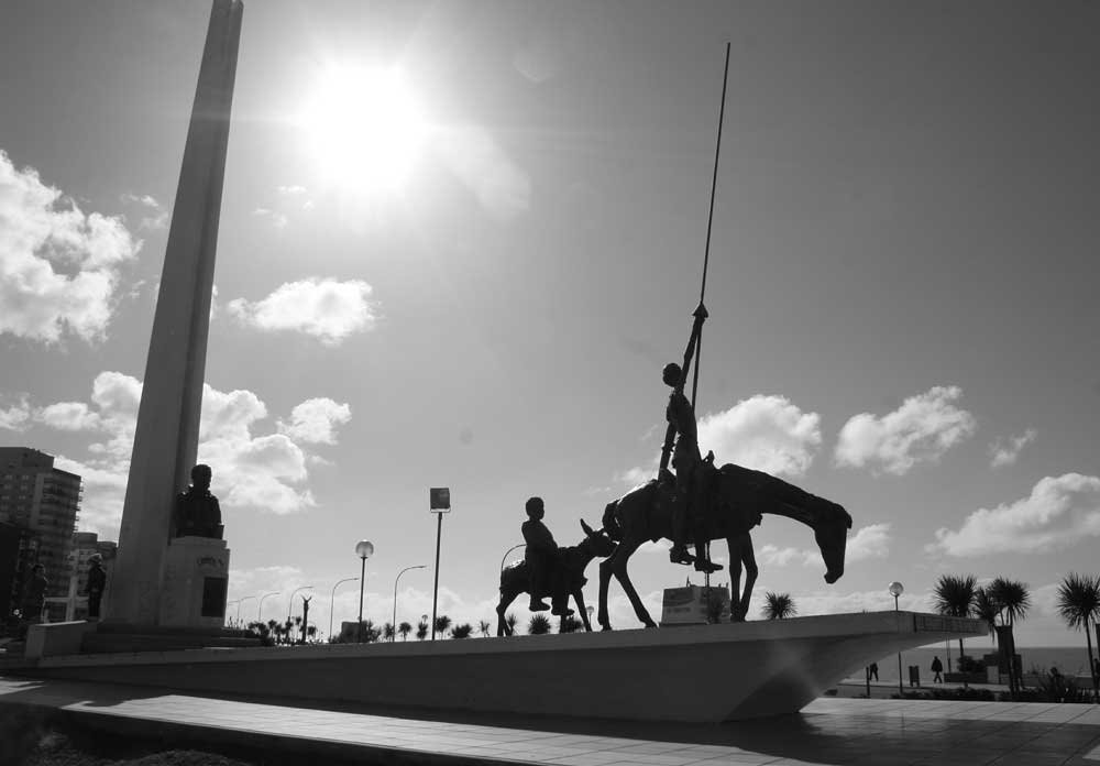 Mar del Plata Plaza España Monumento al Quijote by Pasqualino Marchese