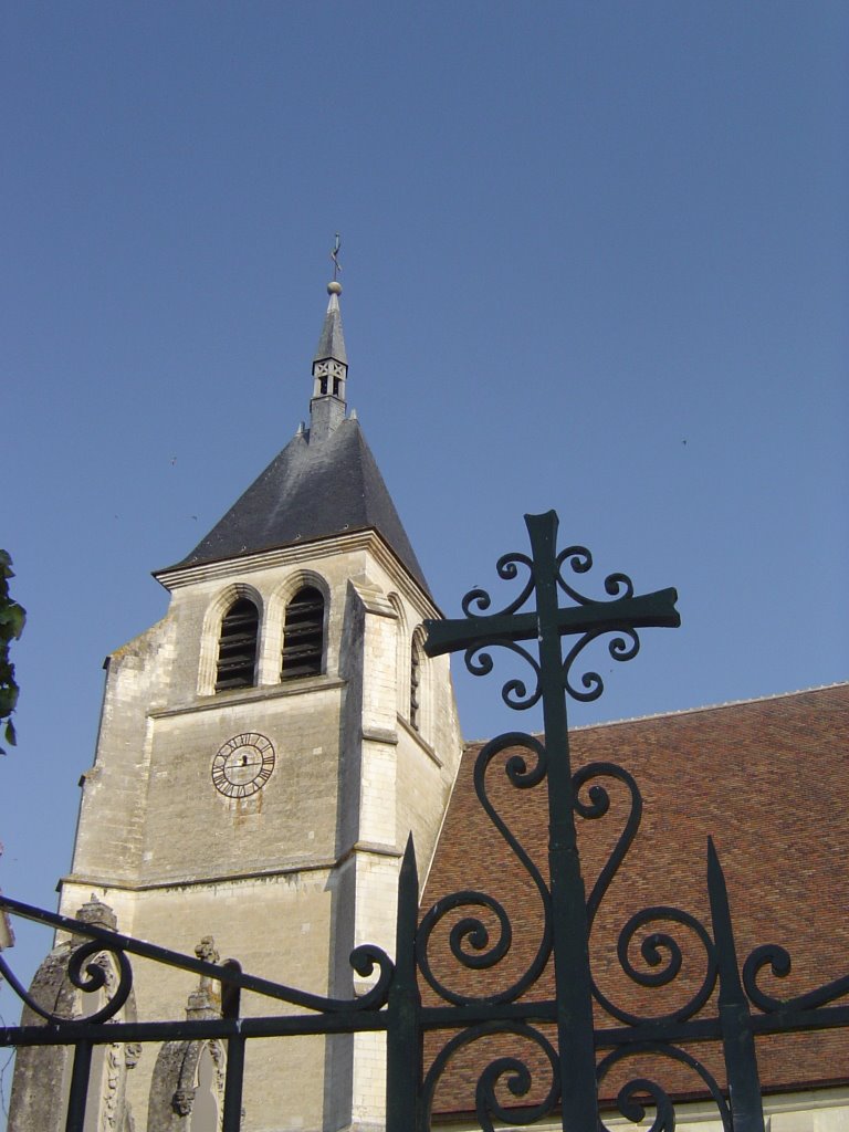 Eglise de Sainte Maure by sillage10