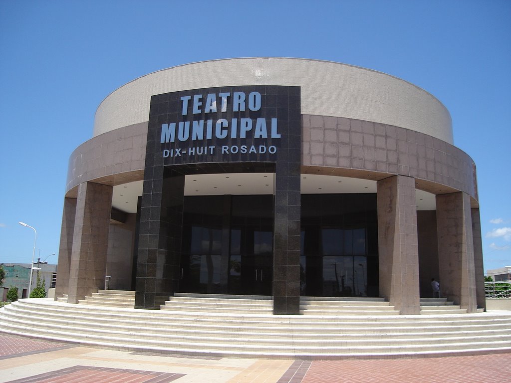 Teatro Municipal Dix-Huit Rosado by clesio22