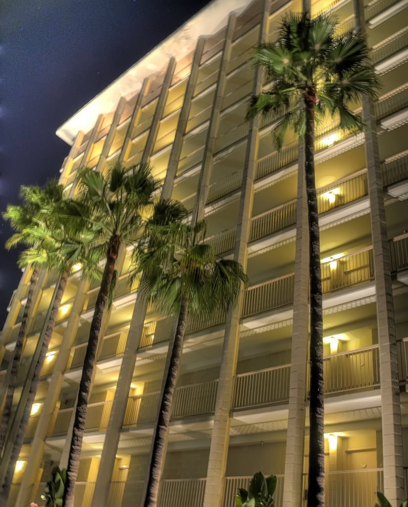 Evening HDR of Hotel Tower by seperry