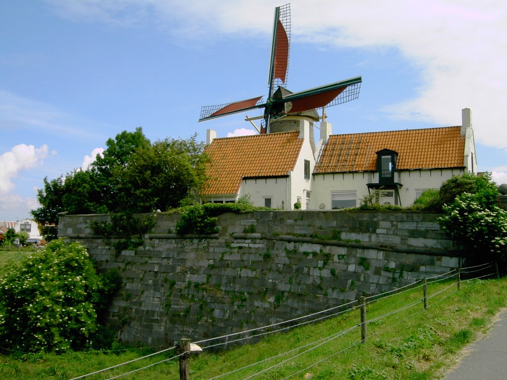 Windmill in Zierikzee by Christian Kocks