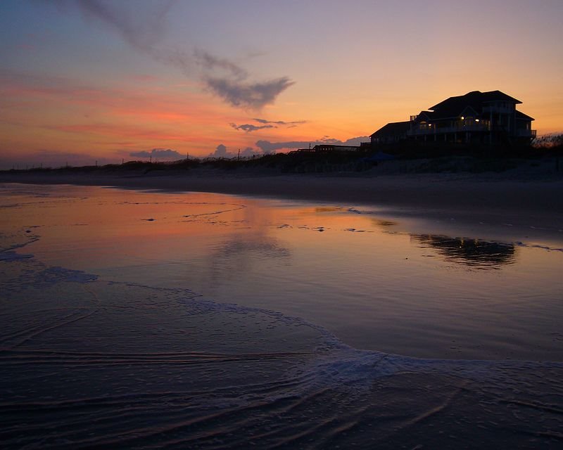 North Topsail Beach by Aaron Nuffer