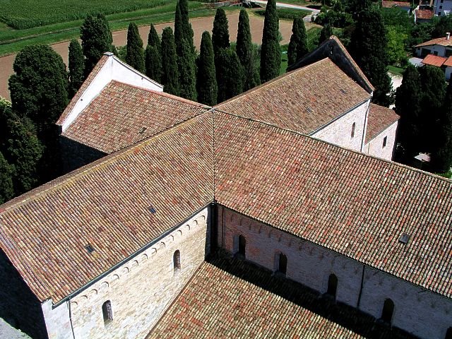 Aquileia - tower view by Vid Pogačnik