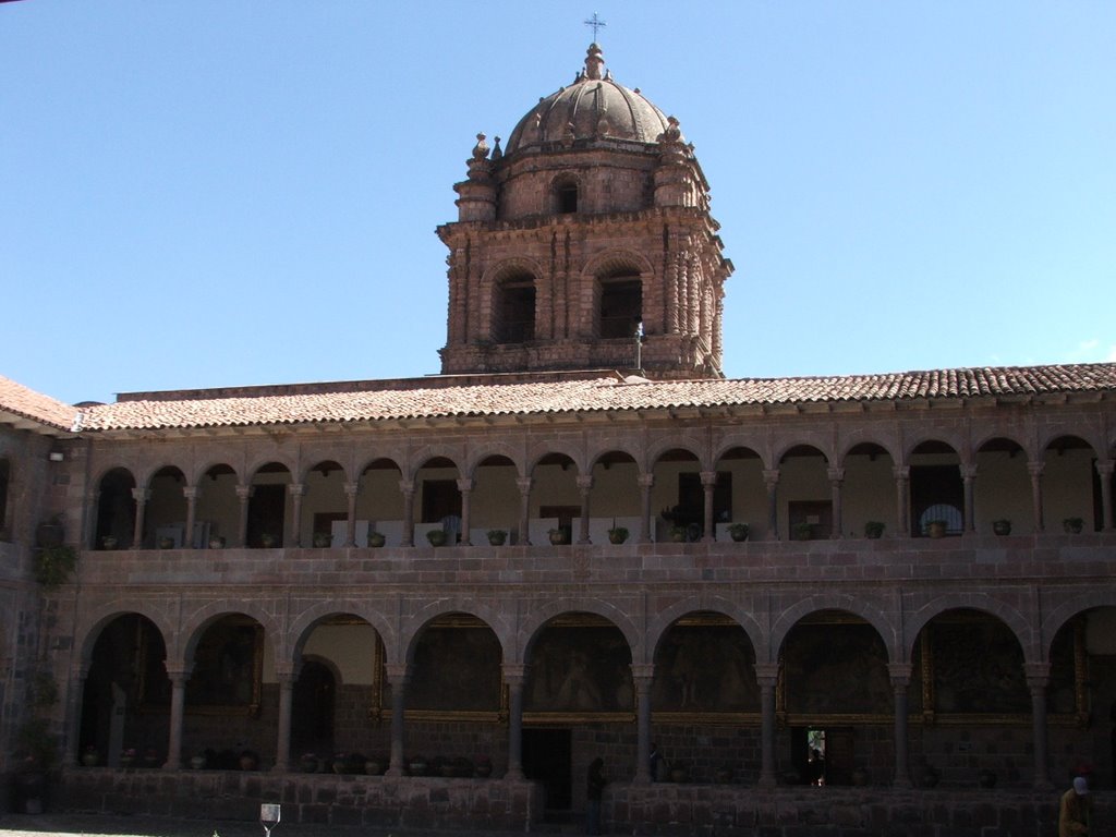 Spanish Santa Domingo Convent Cusco Peru o=k by Olive Kirk