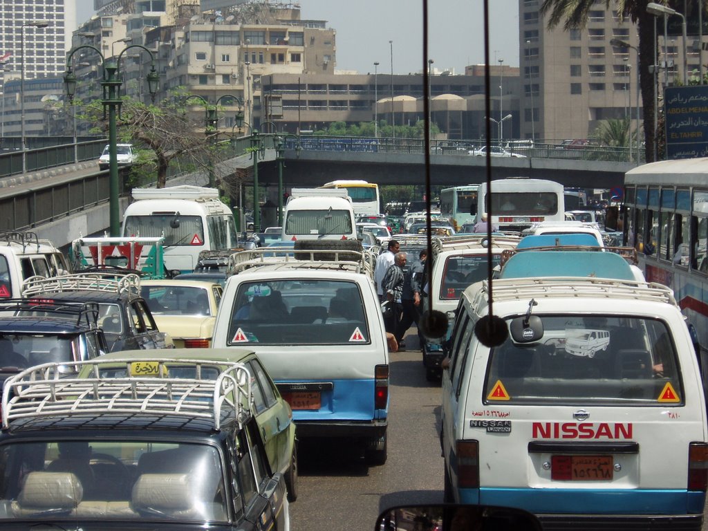 Cairo, Down town, Ramses St by MangeSwe