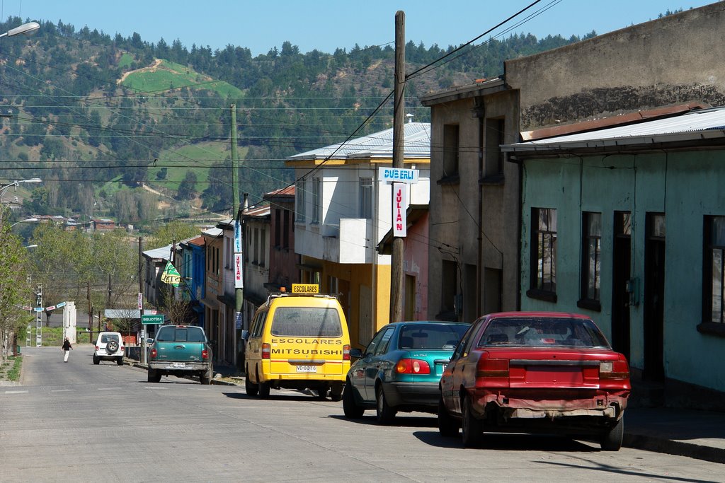 Calle Balmaceda, San Rosendo by Raúl Melo Baracatt