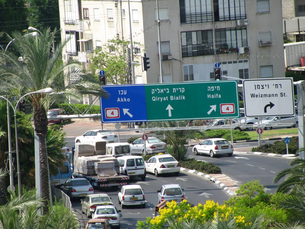 Ben Gurion Ave. Before Tzabar Junction by DoronZuk