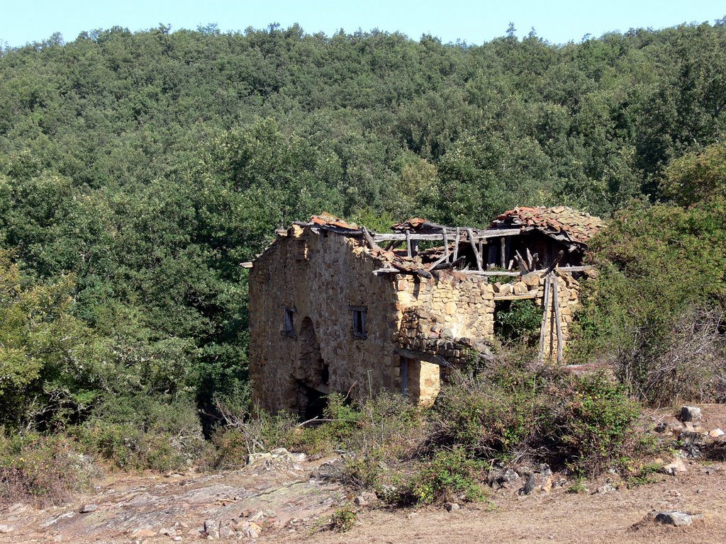 EL HOYO (Lumbreras). La Rioja. 2009. 05. Despoblado. Ruinas de una casa. by Carlos Sieiro del Nido